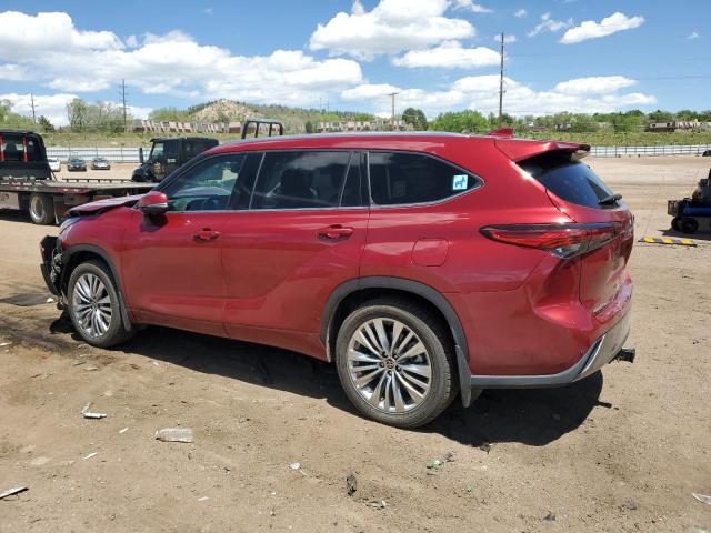  TOYOTA HIGHLANDER 2023 Red