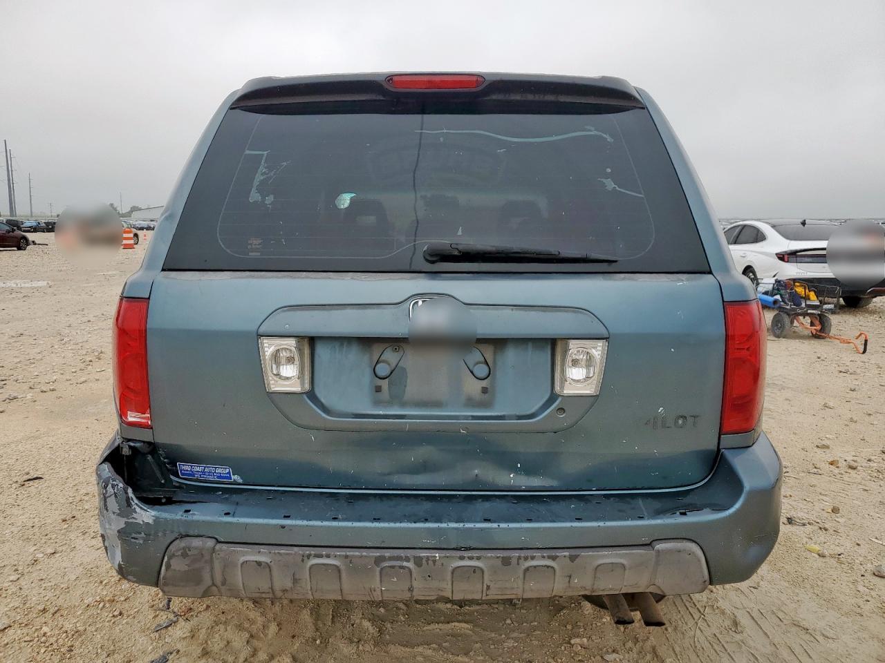 2005 Honda Pilot Lx VIN: 2HKYF18195H542244 Lot: 58938925