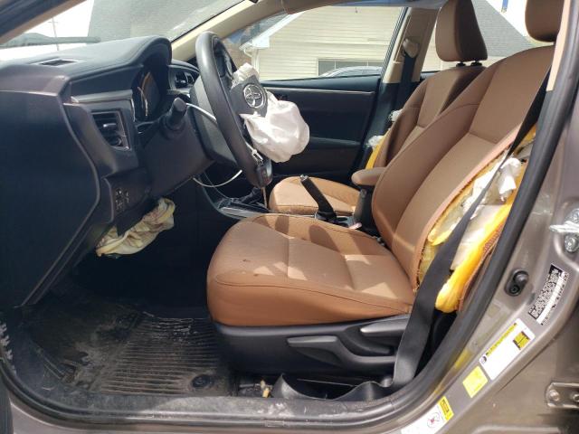 Sedans TOYOTA COROLLA 2014 Brown