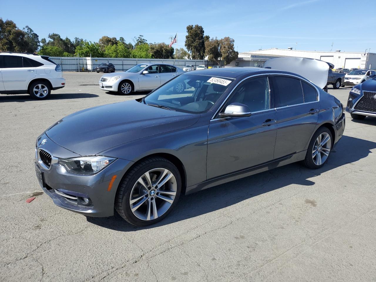 2017 Bmw 330 I за продажба в Martinez, CA - Rear End
