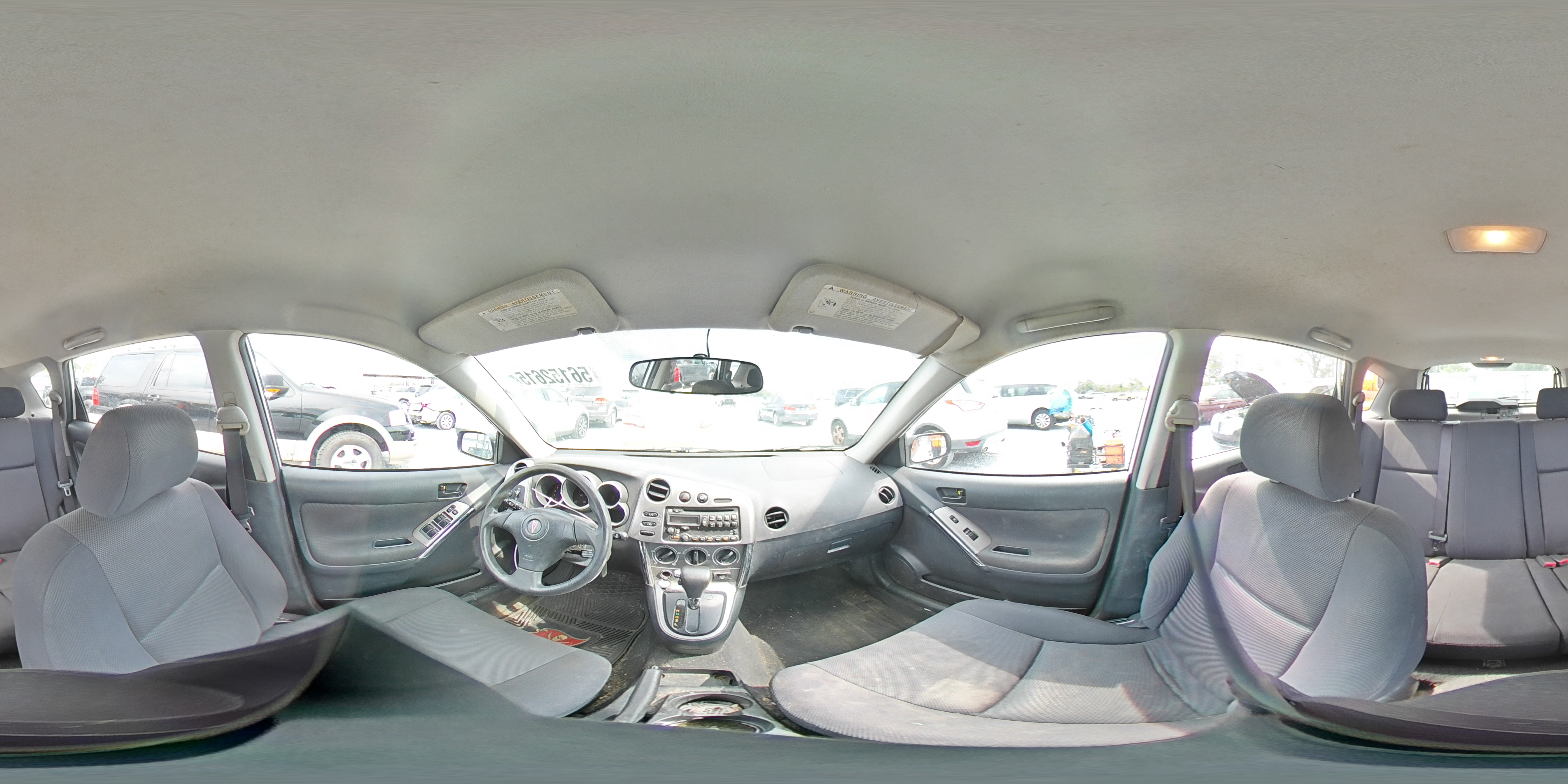 2004 Pontiac Vibe VIN: 5Y2SL62884Z460191 Lot: 56152615