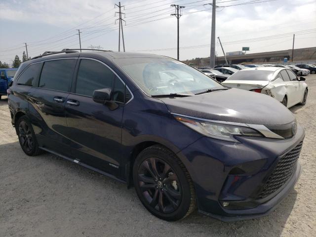  TOYOTA SIENNA 2021 Синій