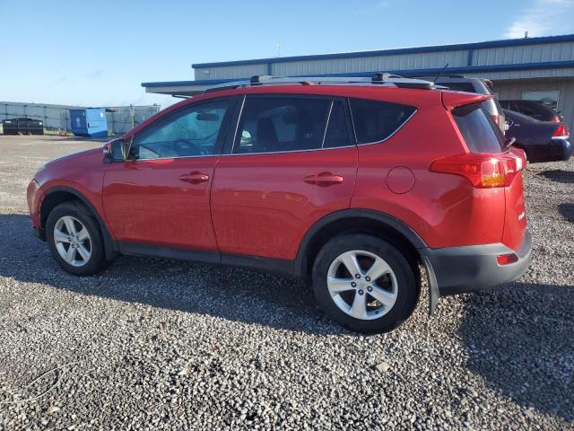  TOYOTA RAV4 2014 Czerwony