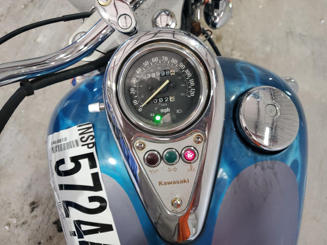 2005 Kawasaki Vn800 B VIN: JKBVNCB195B525798 Lot: 57244465