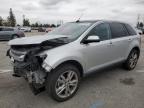 2013 Ford Edge Sel 3.5L zu verkaufen in Rancho Cucamonga, CA - Front End