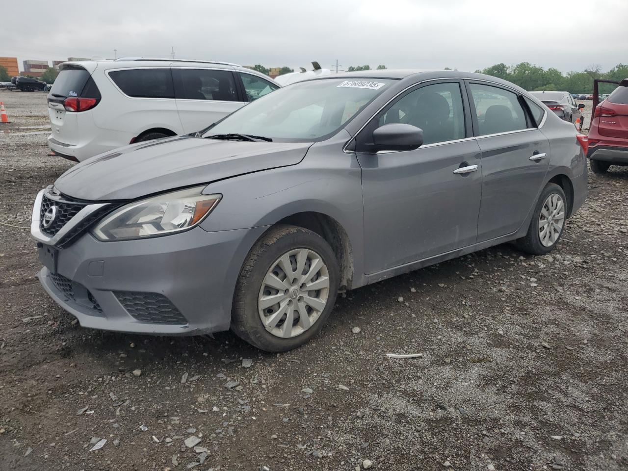 2018 Nissan Sentra S продається в Columbus, OH - Side