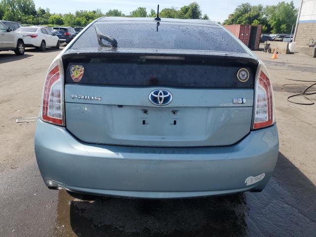  TOYOTA PRIUS 2014 Бирюзовый