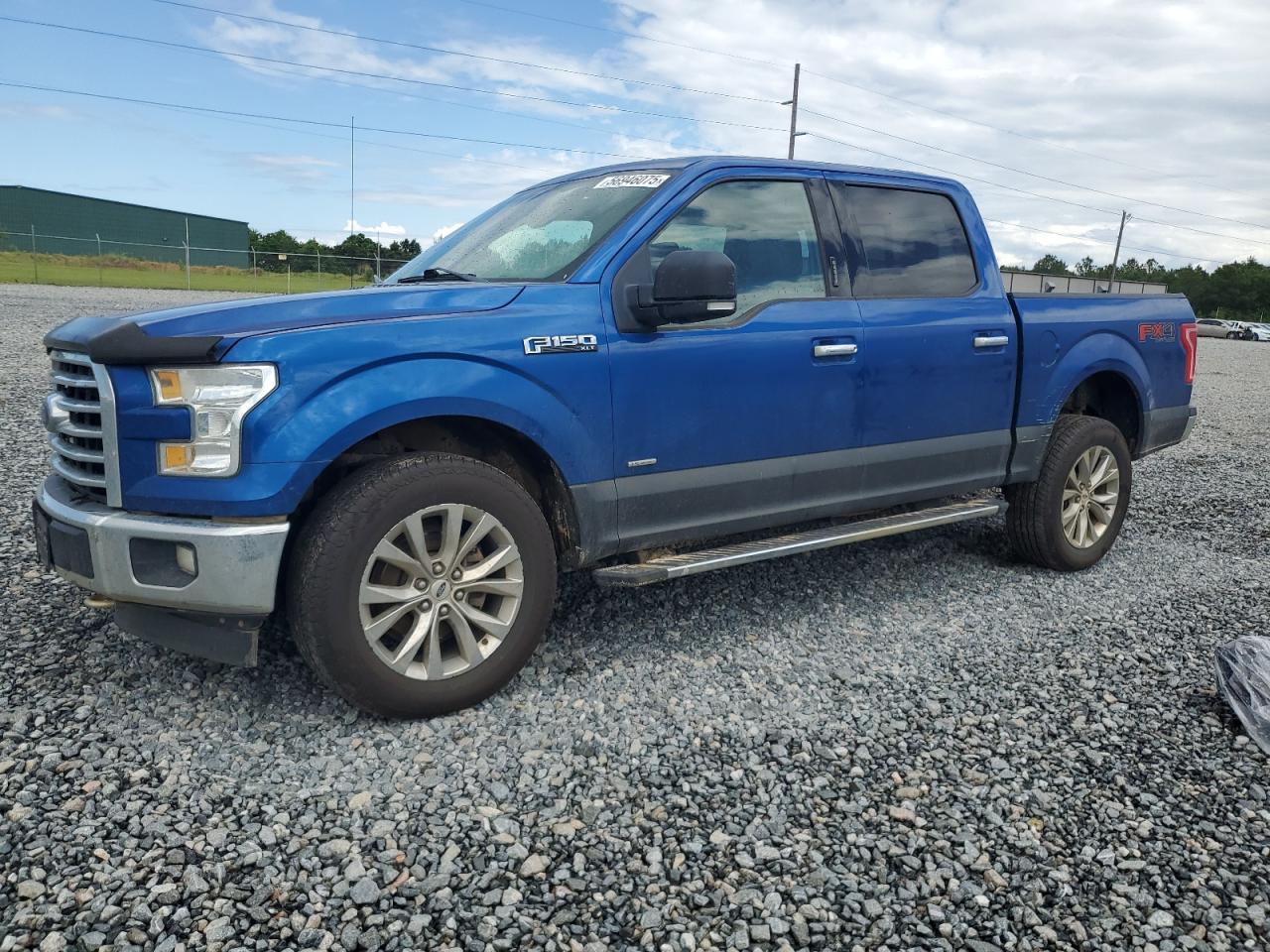 2017 Ford F150 Supercrew იყიდება Tifton-ში, GA - Front End