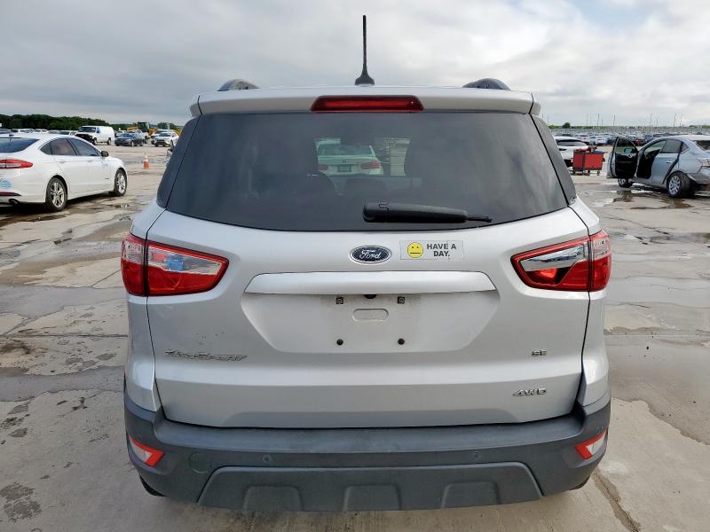  FORD ECOSPORT 2018 Silver