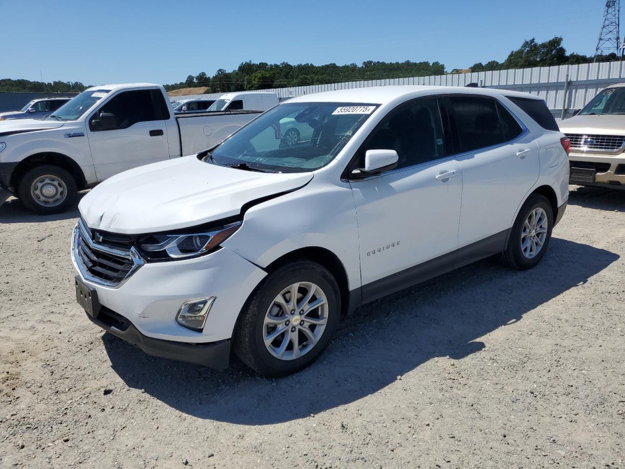 2020 Chevrolet Equinox Lt იყიდება Anderson-ში, CA - Front End