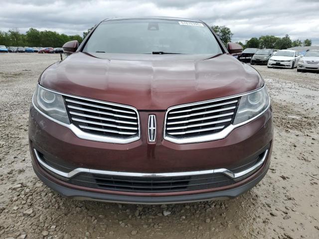  LINCOLN MKX 2016 Maroon