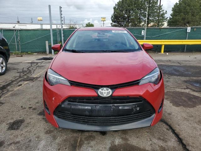 Sedans TOYOTA COROLLA 2017 Czerwony