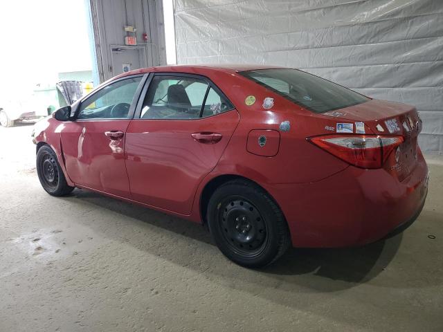 Седаны TOYOTA COROLLA 2016 Красный