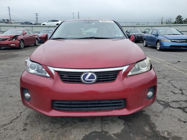  LEXUS CT 200 2012 Red
