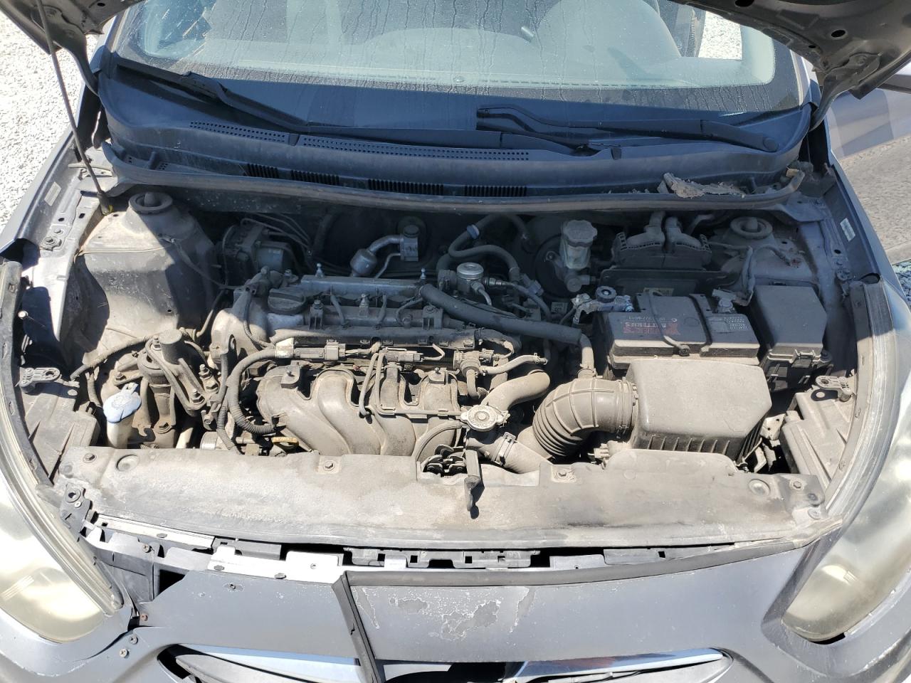 2013 Hyundai Accent Gls VIN: KMHCT4AE6DU538489 Lot: 57289005