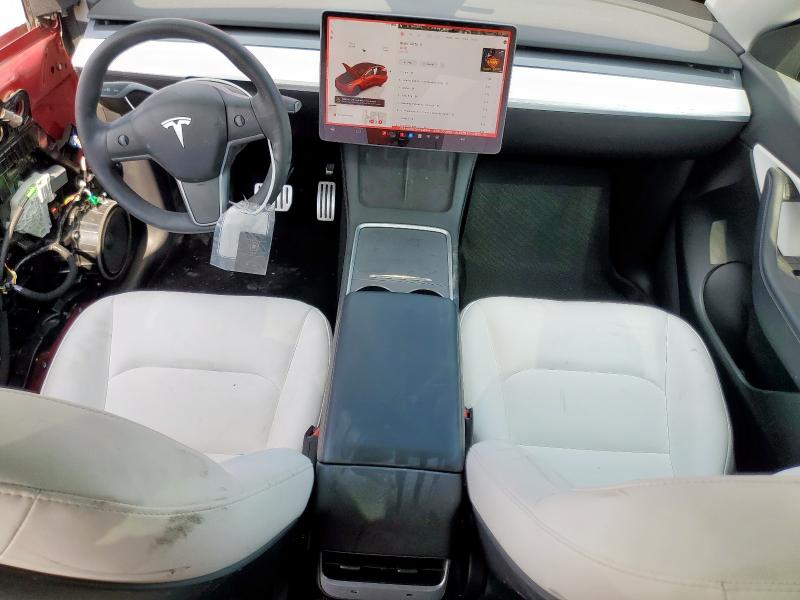 TESLA MODEL Y 2022 Czerwony