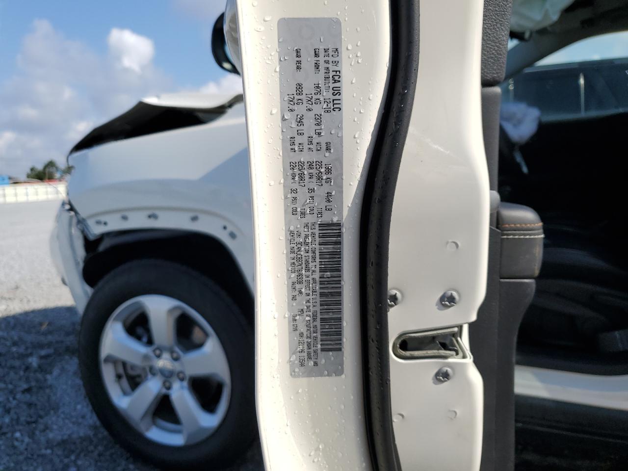 2019 Jeep Compass Latitude VIN: 3C4NJCBB7KT676938 Lot: 55511795