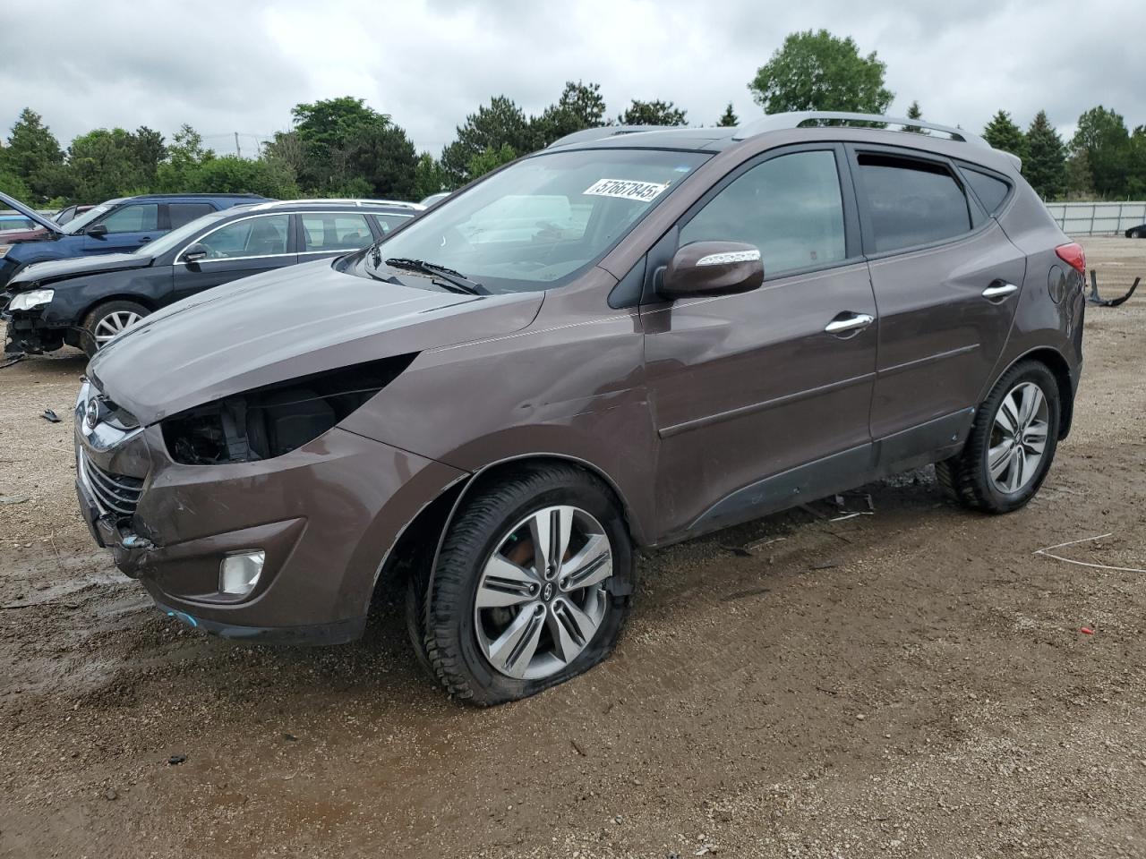 2015 Hyundai Tucson Limited იყიდება Elgin-ში, IL - Front End