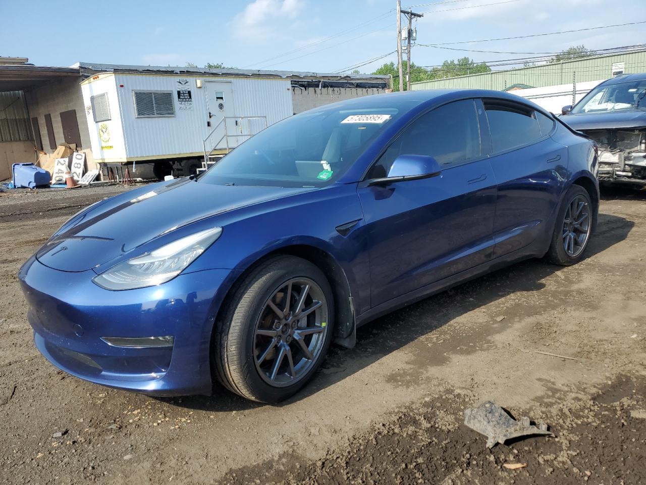 2019 Tesla Model 3 VIN: 5YJ3E1EB4KF191411 Lot: 57305895