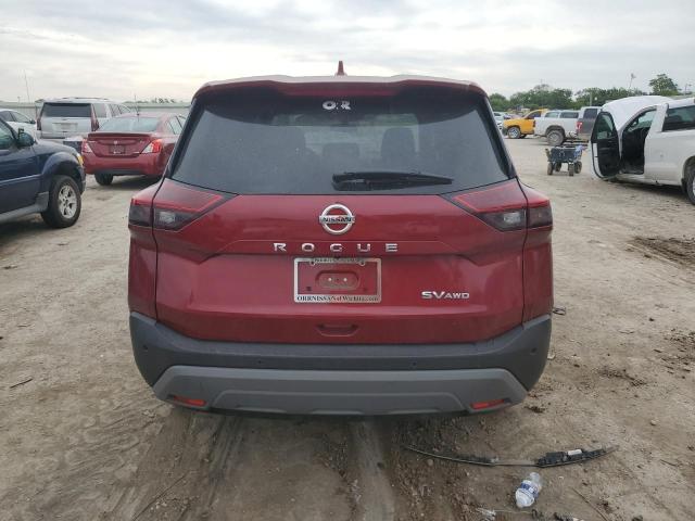  NISSAN ROGUE 2021 Червоний