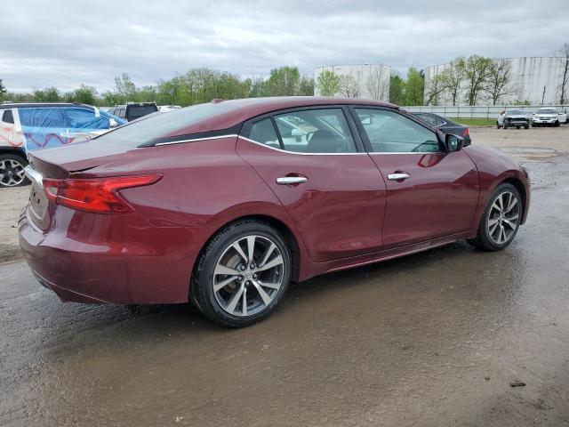  NISSAN MAXIMA 2017 Burgundy