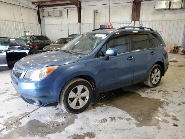 Паркетники SUBARU FORESTER 2015 Синий