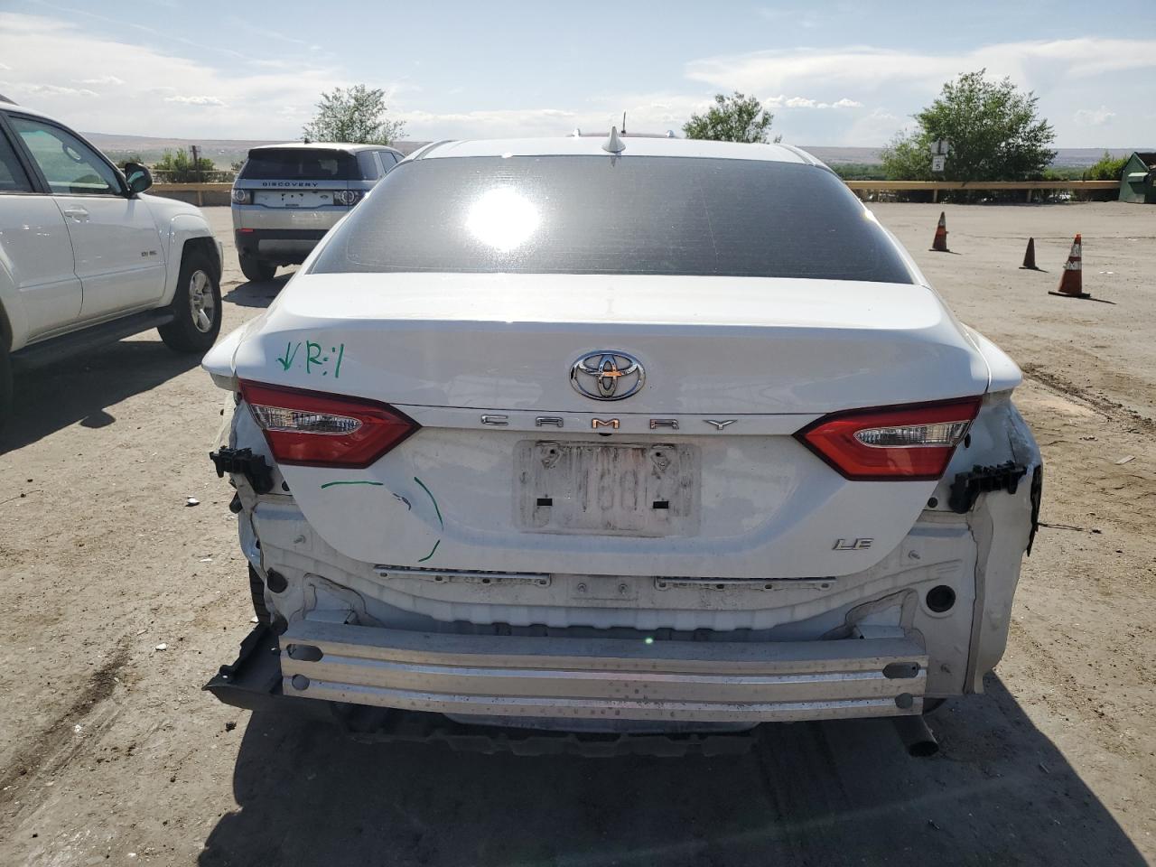 2020 Toyota Camry Le VIN: 4T1C11AK1LU393452 Lot: 57650195
