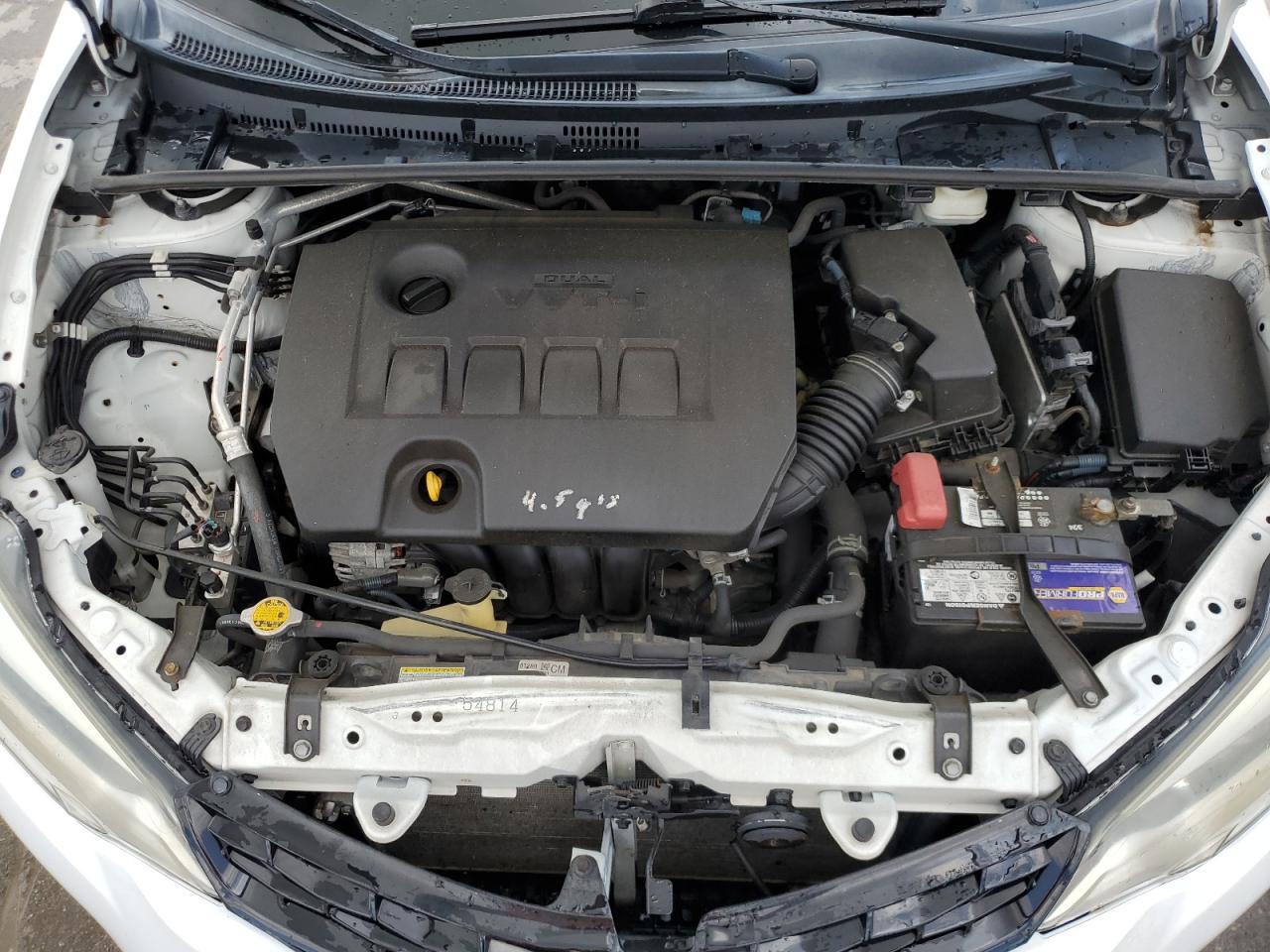 2014 Toyota Corolla L VIN: 2T1BURHE8EC079576 Lot: 57215885