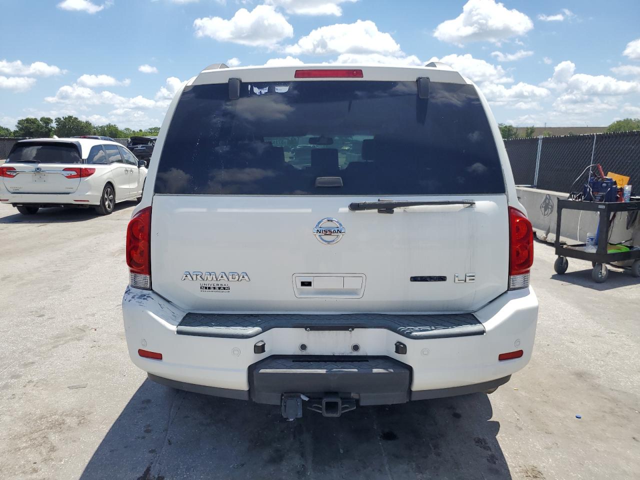 2008 Nissan Armada Se VIN: 5N1BA08D68N621296 Lot: 57113205