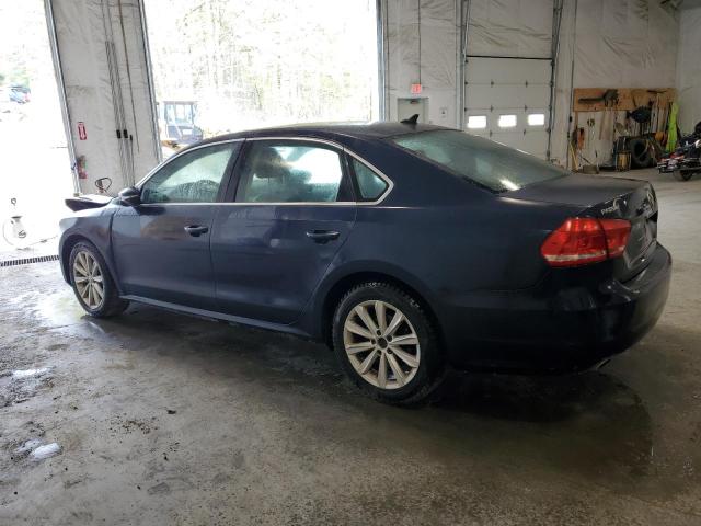  VOLKSWAGEN PASSAT 2012 Синий