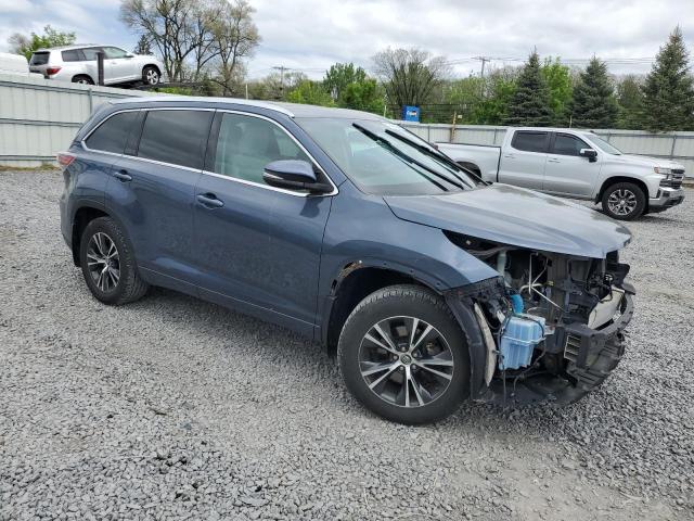  TOYOTA HIGHLANDER 2016 Blue