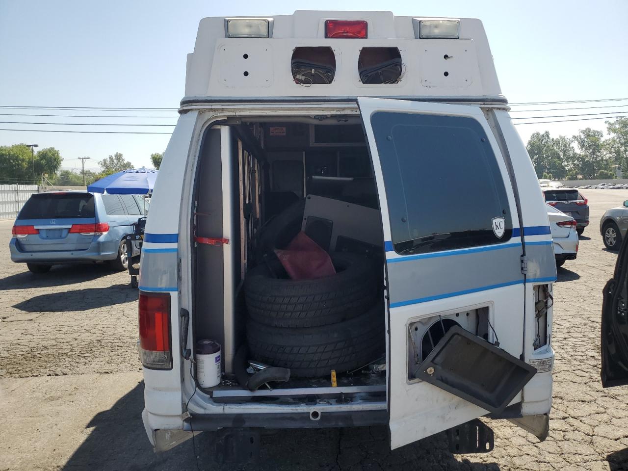 2008 Ford Econoline E350 Super Duty Van VIN: 1FDSS34P08DB42957 Lot: 58850435