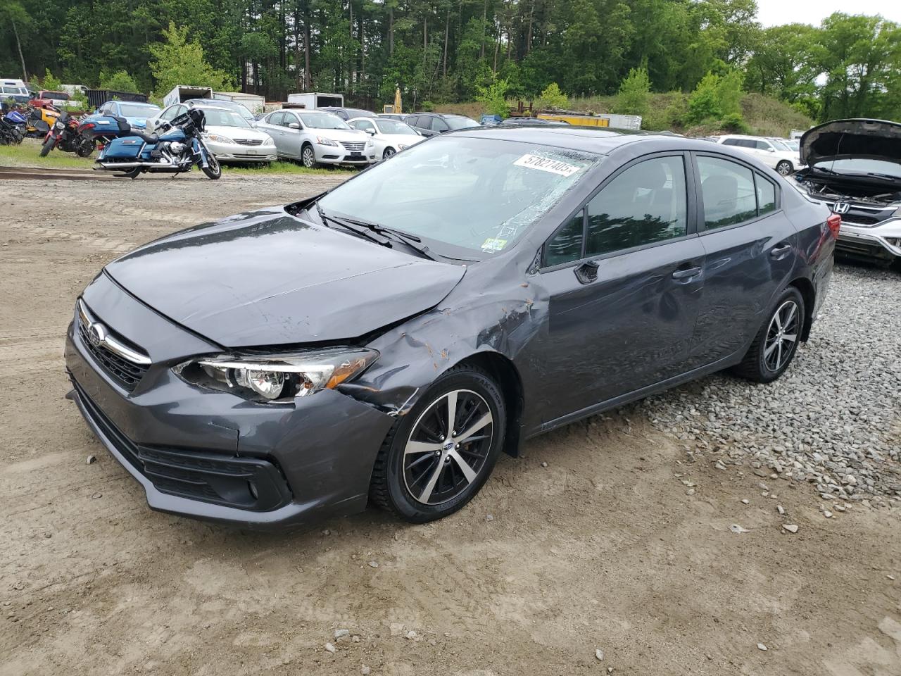 2020 Subaru Impreza Premium იყიდება North Billerica-ში, MA - Front End