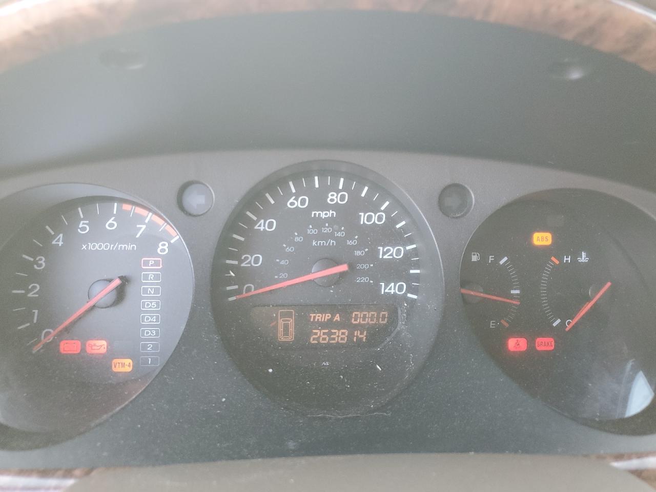 2002 Acura Mdx Touring VIN: 2HNYD18632H526881 Lot: 55507005