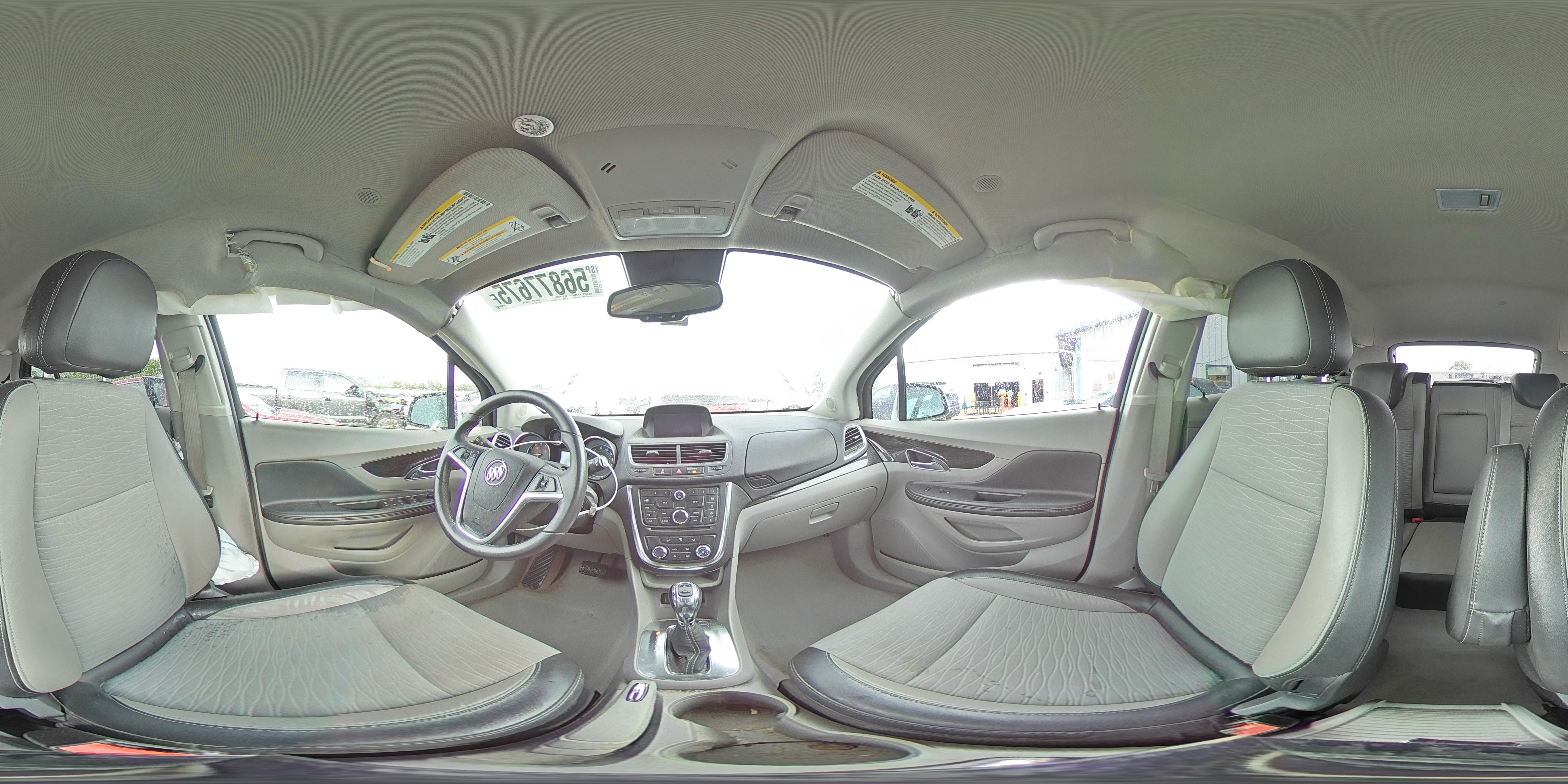 2015 BUICK ENCORE with FRONT END damage, VIN KL4CJASB6FB225528