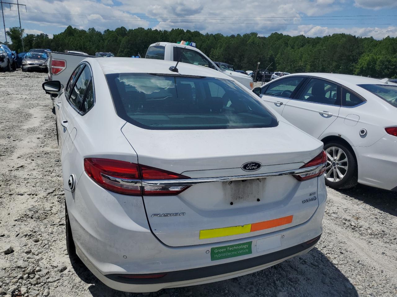 2018 Ford Fusion Se Hybrid VIN: 3FA6P0LU2JR171991 Lot: 54030255