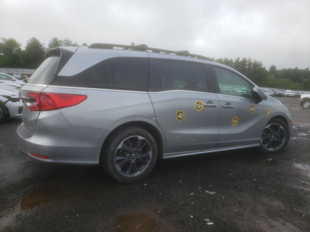 2022 Honda Odyssey Elite VIN: 5FNRL6H99NB052465 Lot: 58403495