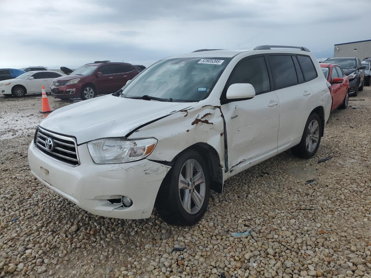 2010 Toyota Highlander Sport en Venta en Taylor, TX - Front End