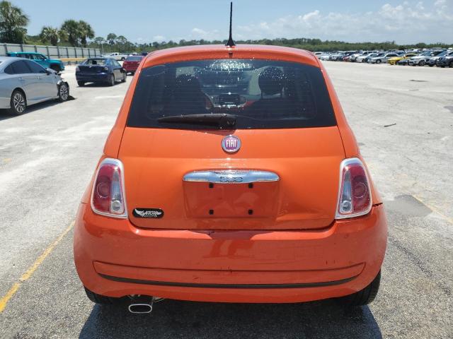  FIAT 500 2017 Pomarańczowy