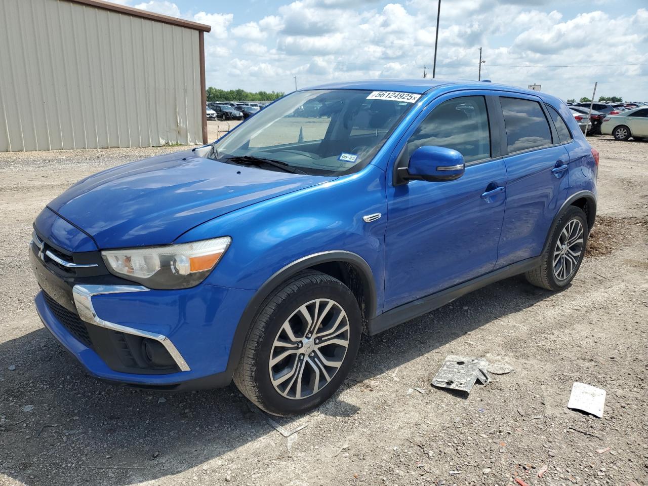 2019 Mitsubishi Outlander Sport Es na sprzedaż w Temple, TX - Hail
