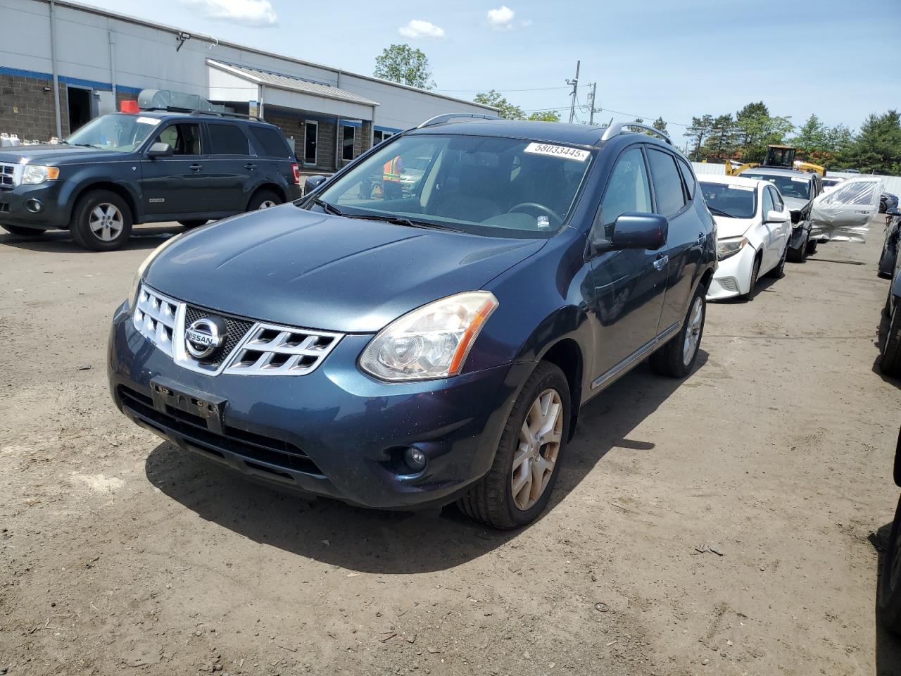 2013 Nissan Rogue S zu verkaufen in New Britain, CT - Rear End