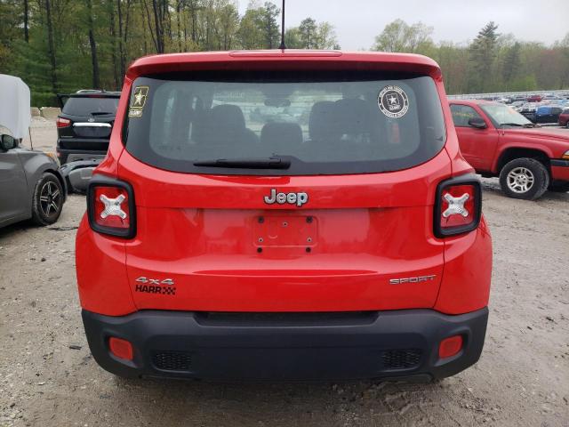 JEEP RENEGADE 2017 Red