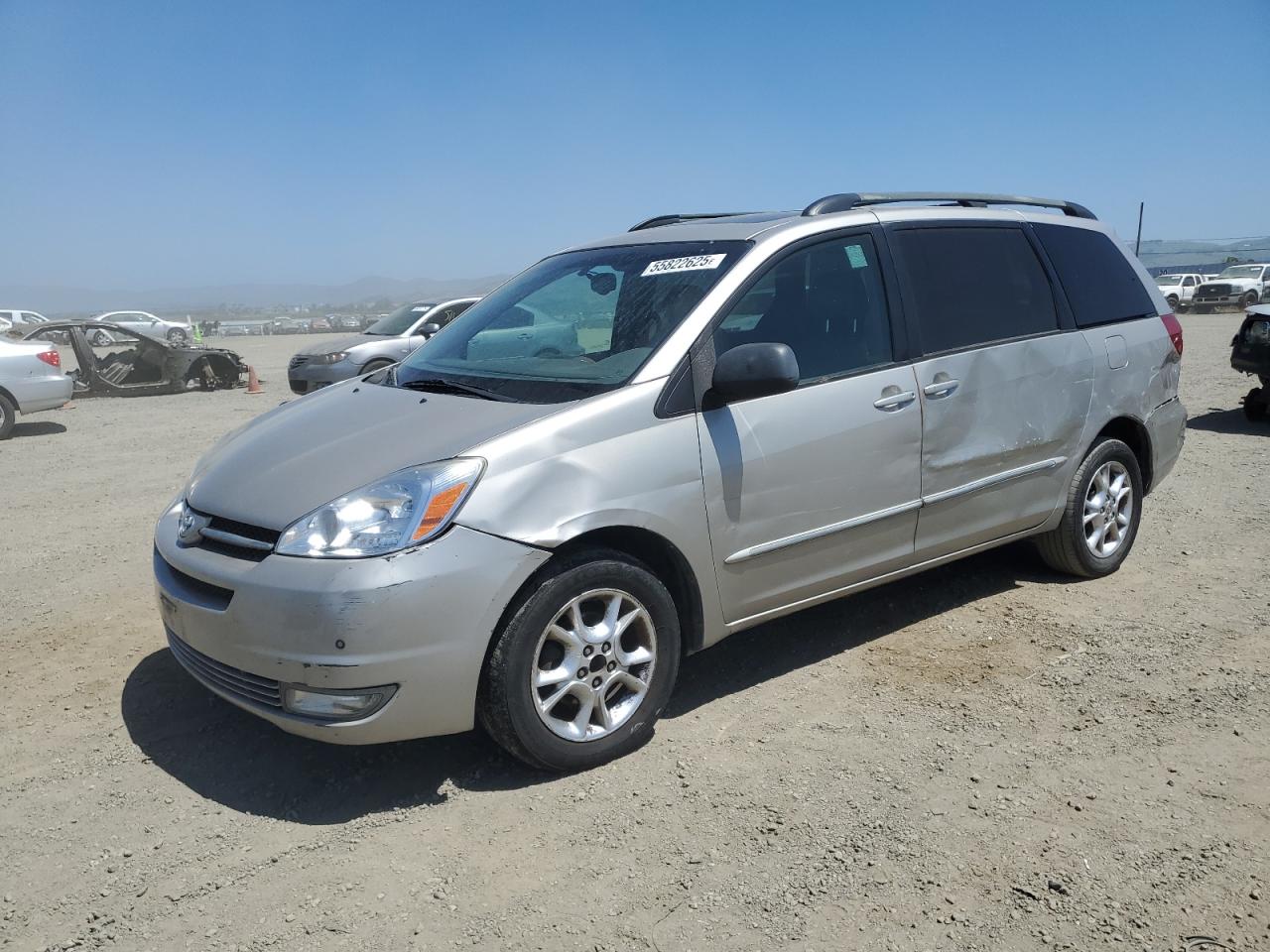 2004 Toyota Sienna Xle იყიდება American Canyon-ში, CA - Side