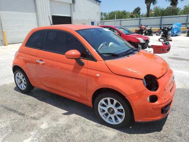  FIAT 500 2017 Pomarańczowy