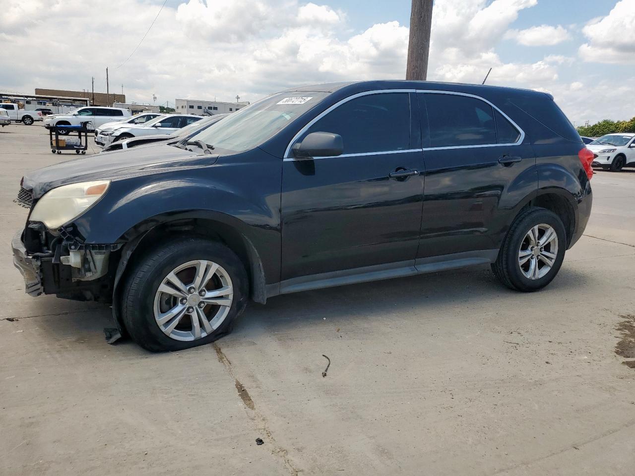 2013 Chevrolet Equinox Ls de vânzare în Grand Prairie, TX - Front End