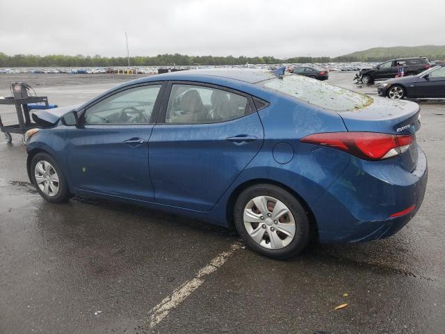 HYUNDAI ELANTRA 2016 Blue