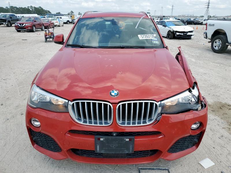 Parquets BMW X3 2015 Czerwony