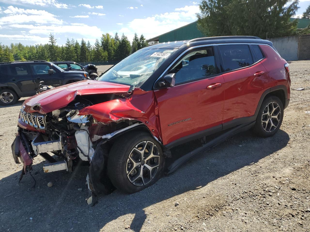 2025 Jeep Compass Limited zu verkaufen in Graham, WA - Front End