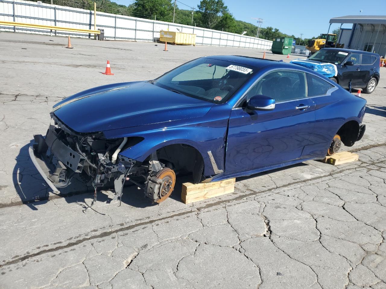 2018 Infiniti Q60 Luxe 300 VIN: JN1EV7EK7JM341774 Lot: 57798055