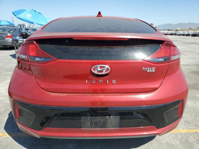  HYUNDAI IONIQ 2019 Red